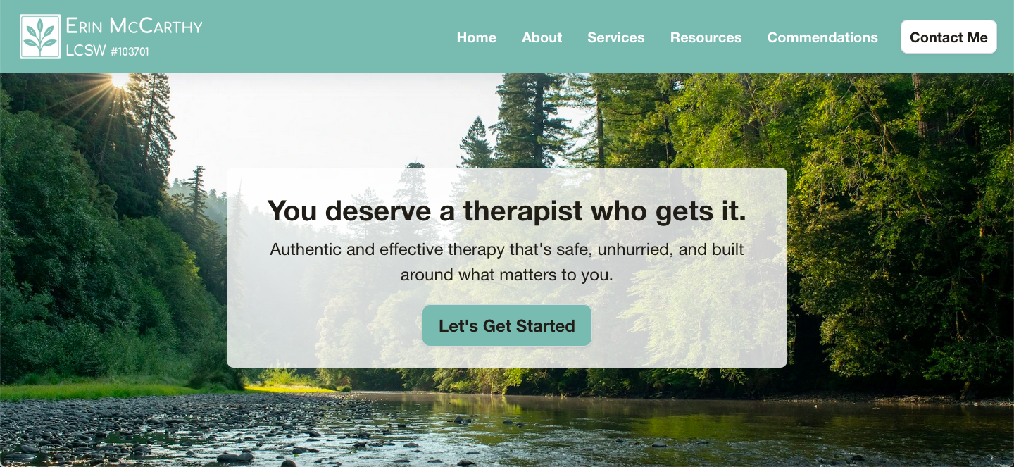 Erin McCarthy's website